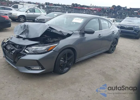 2022 Nissan Sentra Sr Xtronic Cvt из США, поврежденный, VIN 3N1AB8DV2NY313733